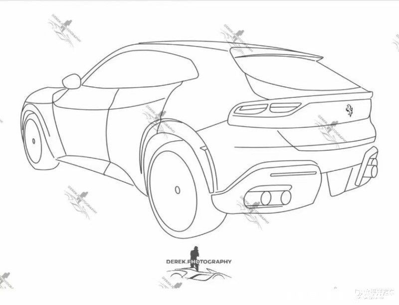 法拉利全新V12发动机预告图发布 或用于新SUV