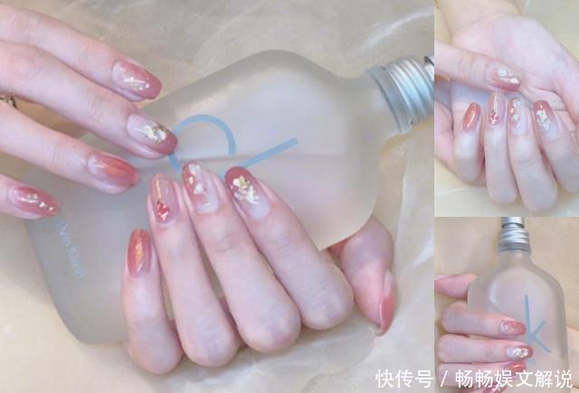无名指|小清新宝藏美甲分享,甜而不腻又显白,男人都爱的配色