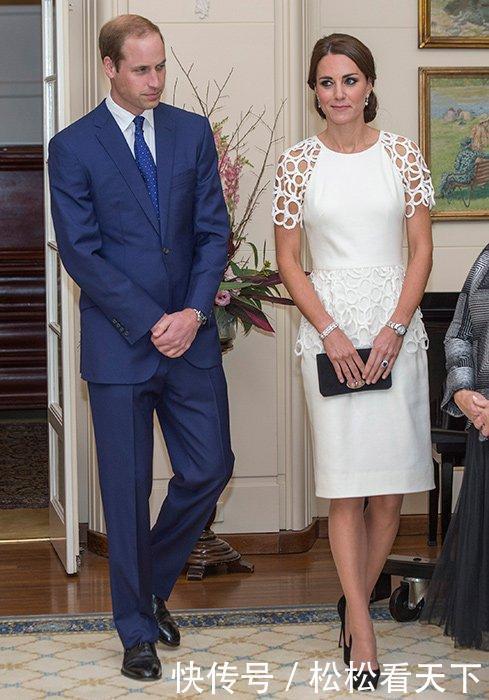 时髦|凯特王妃穿白色服装再次惊艳了!这么时髦的造型,发型却很显老气