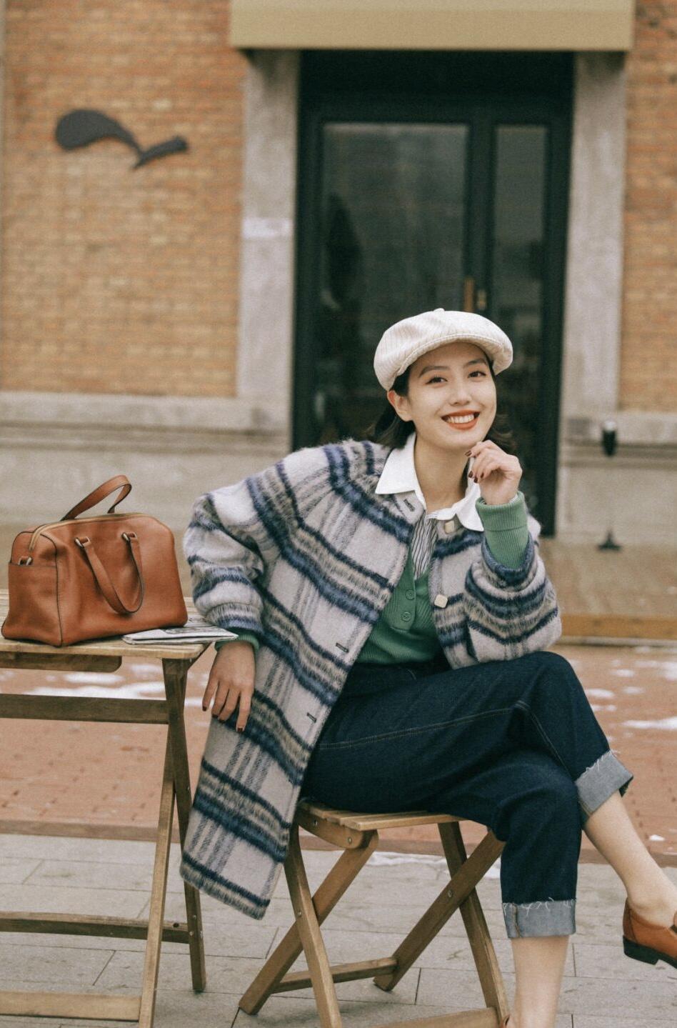 灰色调 这才是大衣的正确打开方式,chic优雅又高级,潮人必备