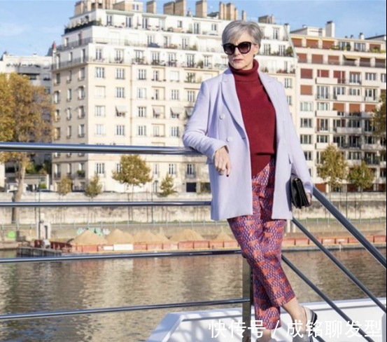 宽松|看了62岁博主的穿搭,就知道老人也能穿出女神范,优雅不失高级感