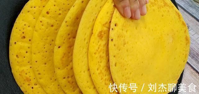 电饼铛|自从学会玉米面这样做,我家早餐没有买过,松软香甜,营养又解馋