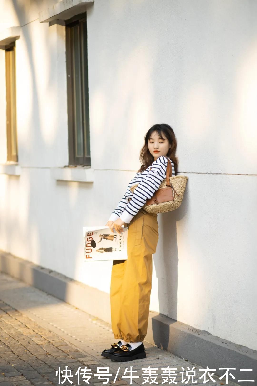 早春穿搭,日杂《FUDGE》风Look