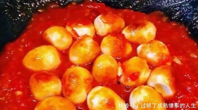 茄汁鹌鹑蛋|小满后,多给孩子吃这“健脑菜”,富含多种氨基酸,营养高吃不胖