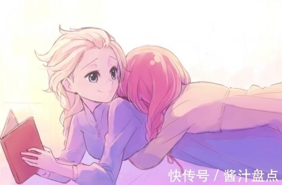 安娜!灵魂画师手下的艾莎和安娜,图二唯美,图三安娜“女友力”爆棚