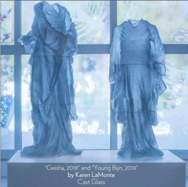 时装秀|艺术家用500斤玻璃做出重磅婚纱，惊艳时装秀，网友吐槽透明的怎么穿