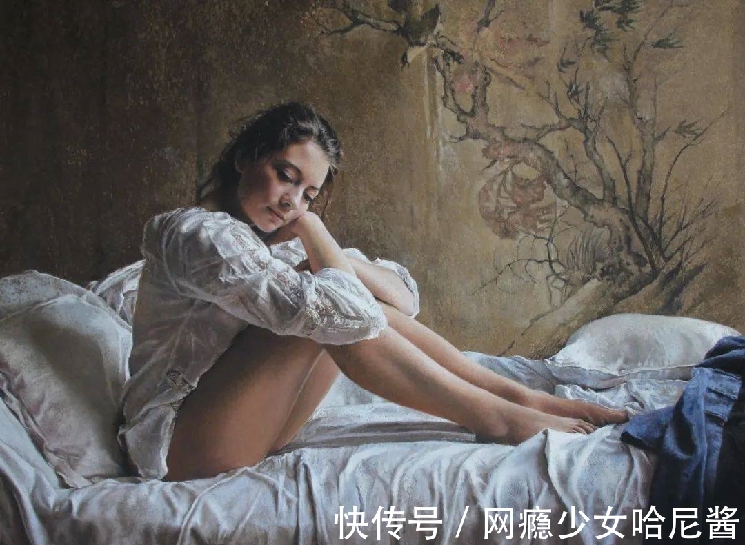 画种|赏心悦目,活色生香——女画家色粉笔下极致唯美的女性人体肖像