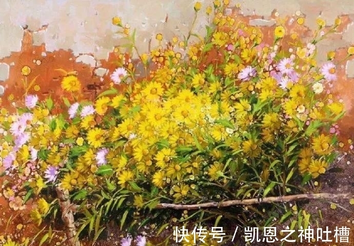 画家|沉寂20年，她用鲜花诠释爱意，仅仅看了10次而已