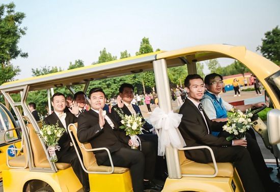 中建五局山东公司|甜爆2021，集体婚礼浪漫上演