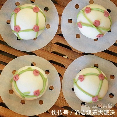 美食|一道菜表白豆果美食花样馒头