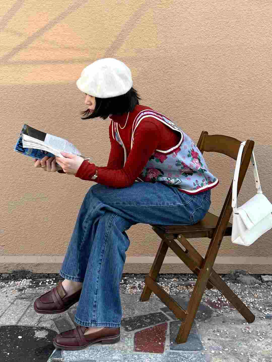 连帽 自带氛围感滤镜的穿搭来喽!还没找到标准模板的小仙女,别错过