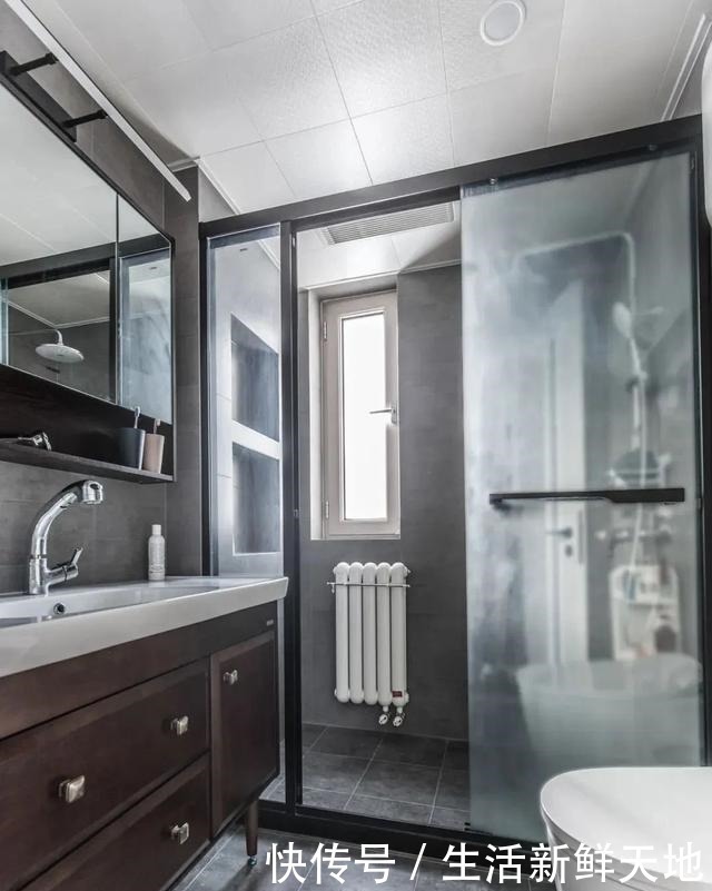 工作台|120㎡混搭风大两居,属于一家三口的自然安静森系小屋~!