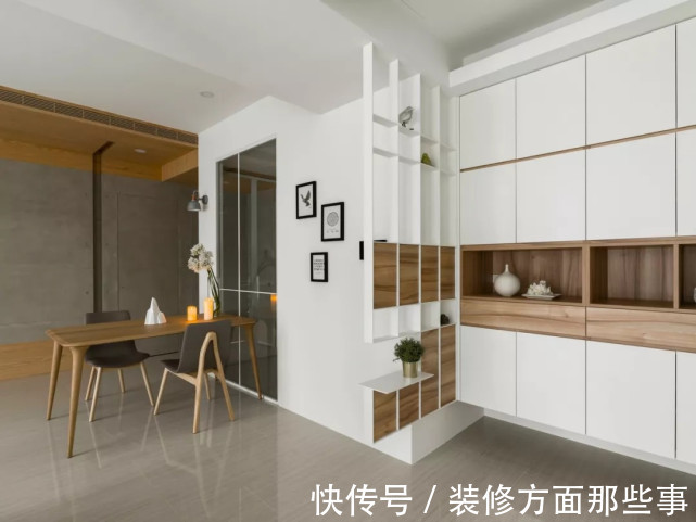 港湾|125平三室改二居室,用现代风设计一个温馨的港湾