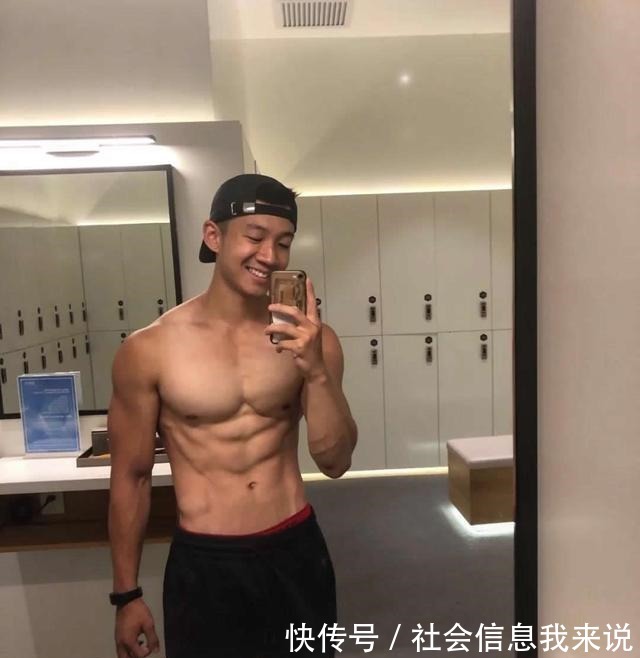 哥哥|身高172的健身男模，立体的五官，健美的身材，网友这腹肌可以！