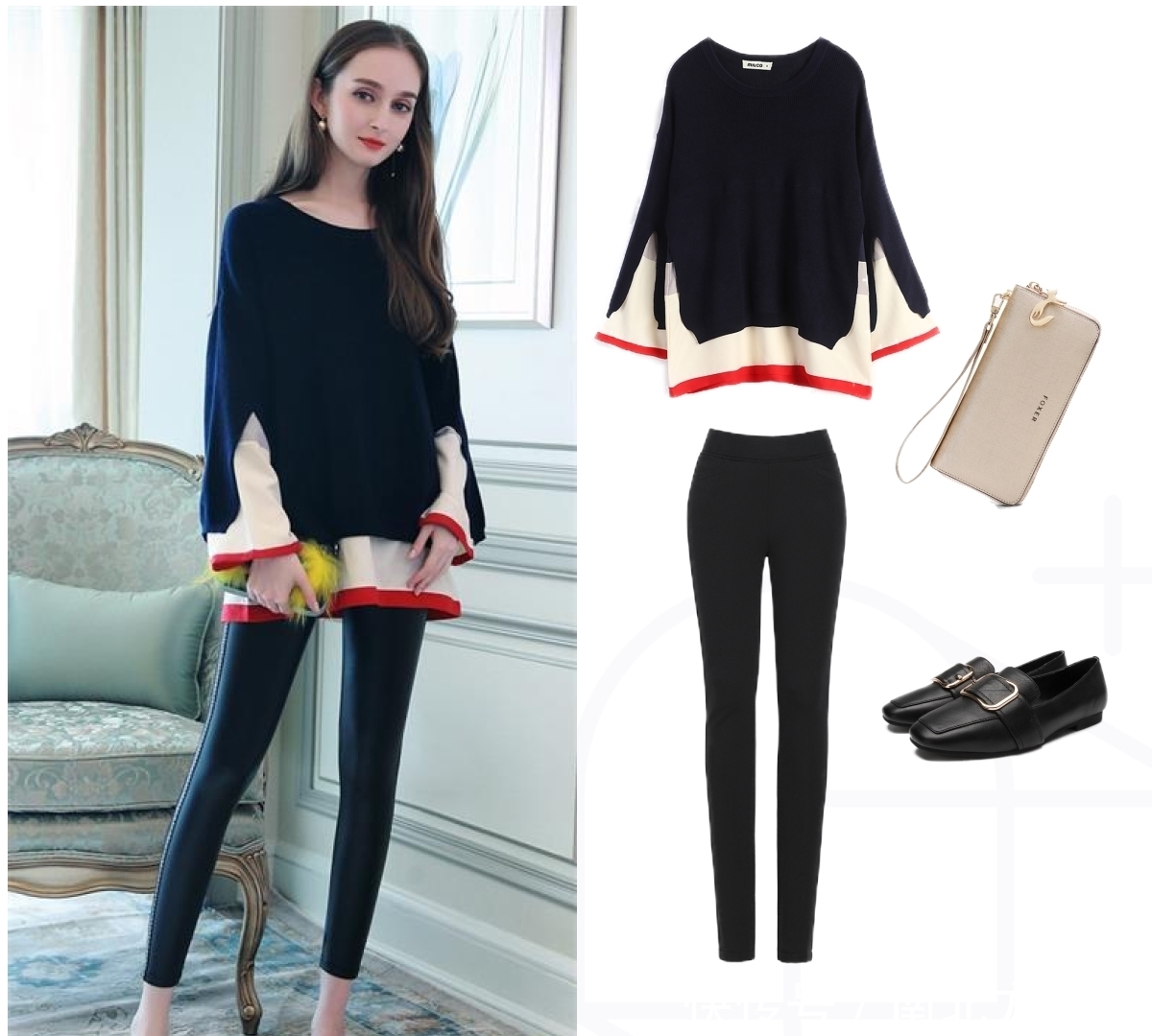 搭配|你会选择怎么样的毛衣来搭配羽绒服