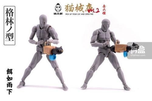 MOMOTRARO|桃太郎玩具 MOMOTRARO TOYS 1/12 猫械库 VOL.2 动物扭蛋