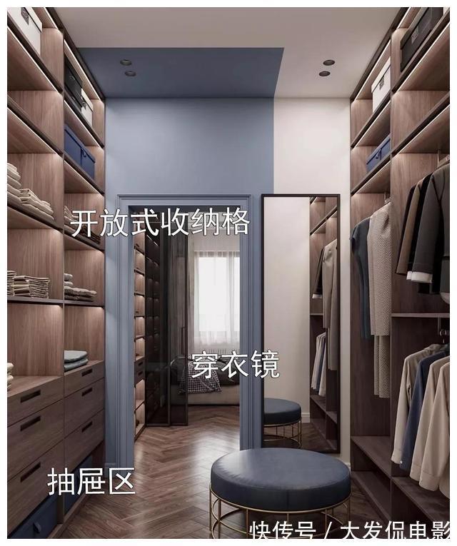 滑轨|装修中明智的决定,用卧室2㎡面积,打造迷你衣帽间,很实用!