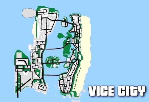 Gta 地图演变史 全部加起来都没 Gta5 大 真无敌 全网搜