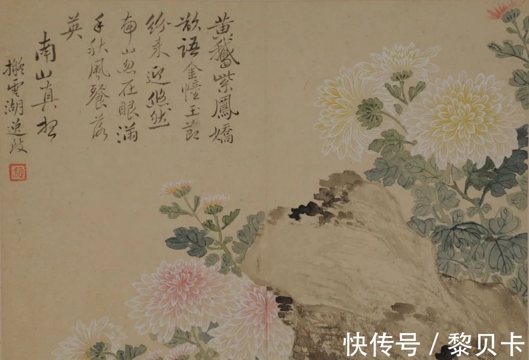 恽南田@“瓯香传逸韵——中国美术馆、南京博物院藏常州画派画家作品展”在中国美术馆开展