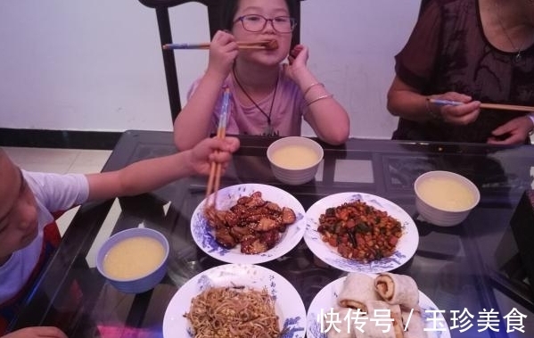 自从婆婆暑假来我家，晚餐就成了这样，无法逃避的“劫难”