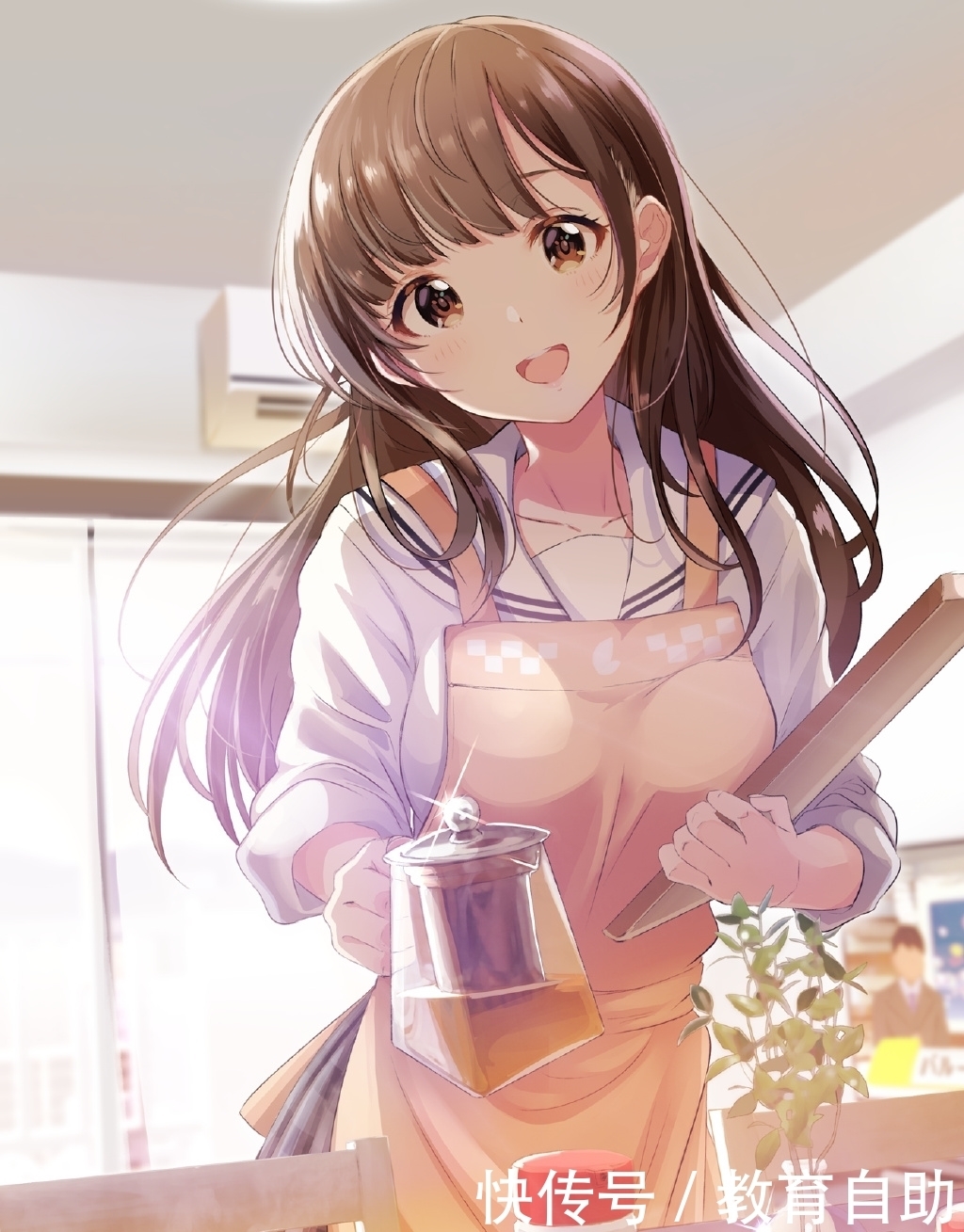 女友|【P站画师】可爱JK女友!日本画师塩かずのこ\uD83C\uDF40的插画作品