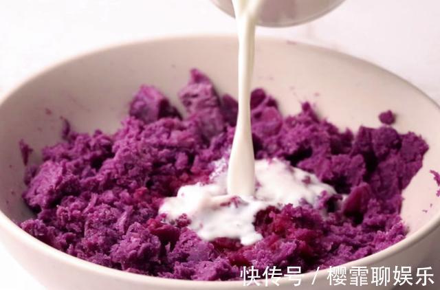 教你做低卡紫薯饼,不放油不揉面,适合懒人和减肥瘦身人士