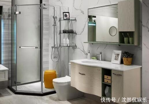 小户型|卫生间别装玻璃淋浴房了，小户型就该这样设计，既好看又省空间