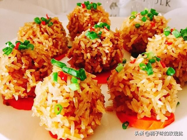 糯米|美食家常菜推荐：梅菜香芋扣肉，清蒸糯米珍珠藕丸，沙茶鸡
