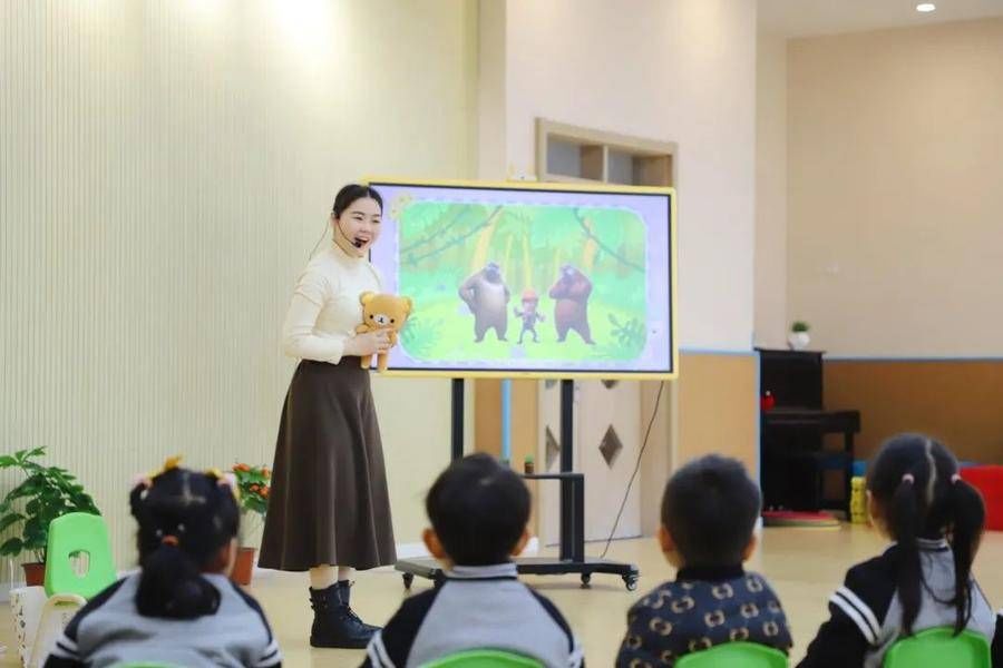 济南市|济南市七里山幼儿园连线临夏三幼开展教学交流活动