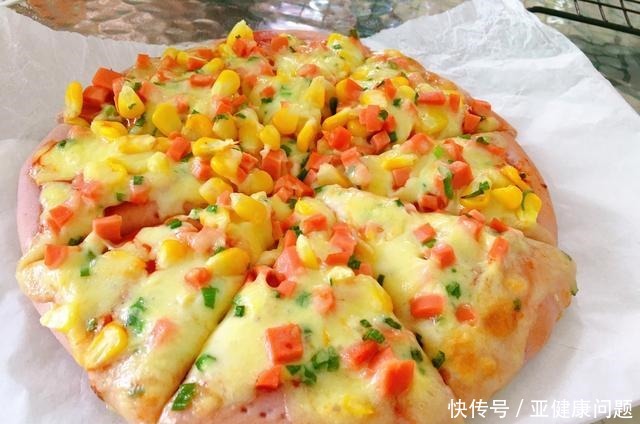 在家自制懒人版披萨,比面包好吃,做法还简单