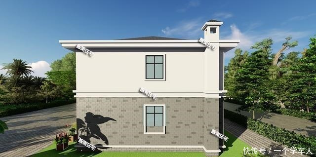 乡村|一款120平的二层别墅，适合父母养老，100%的乡村满意度！