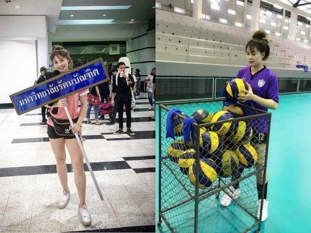 中国女排|她是泰国排球女神，颜值高身材“火辣”，颜值堪比张常宁