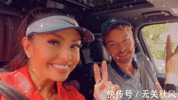 科比|瓦妮莎为湖人老板庆生,两人靠在一起合照,科嫂:大哥,我们爱你