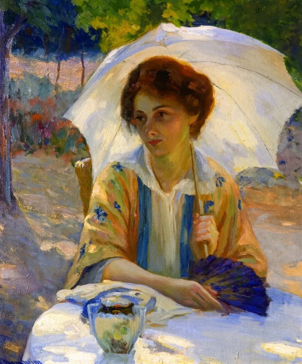 美丽&他笔下的色彩柔和、美丽浪漫,看完沉迷在他的色彩朦胧中