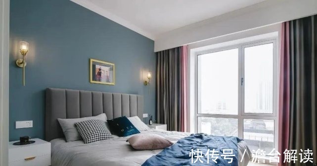 添彩|120平现代简美轻奢两室,地面全屋鱼骨拼,超大衣帽间