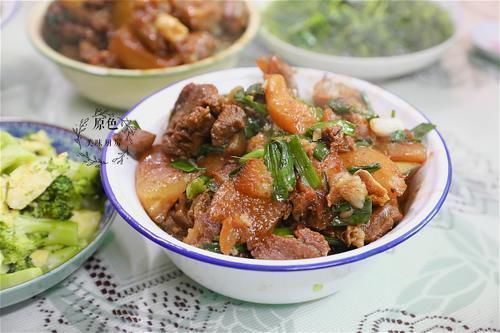 羊肉|小长假最后一天,去婆婆家吃饭,满满一桌菜瞬间有过年的感觉