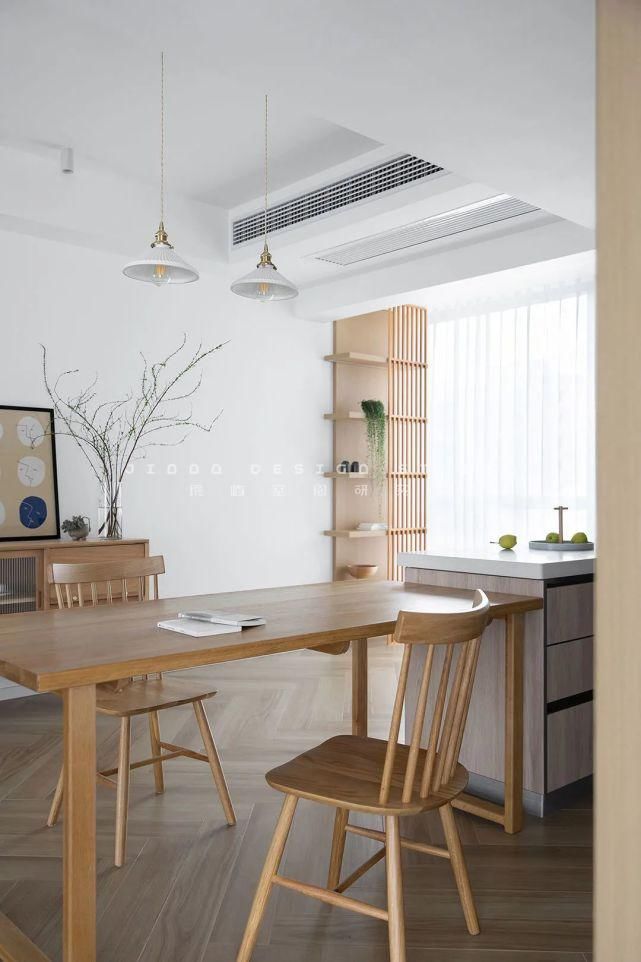 衣帽间！巧用玄关，引入西厨岛台，打造LDK式客餐厨的日式氛围家