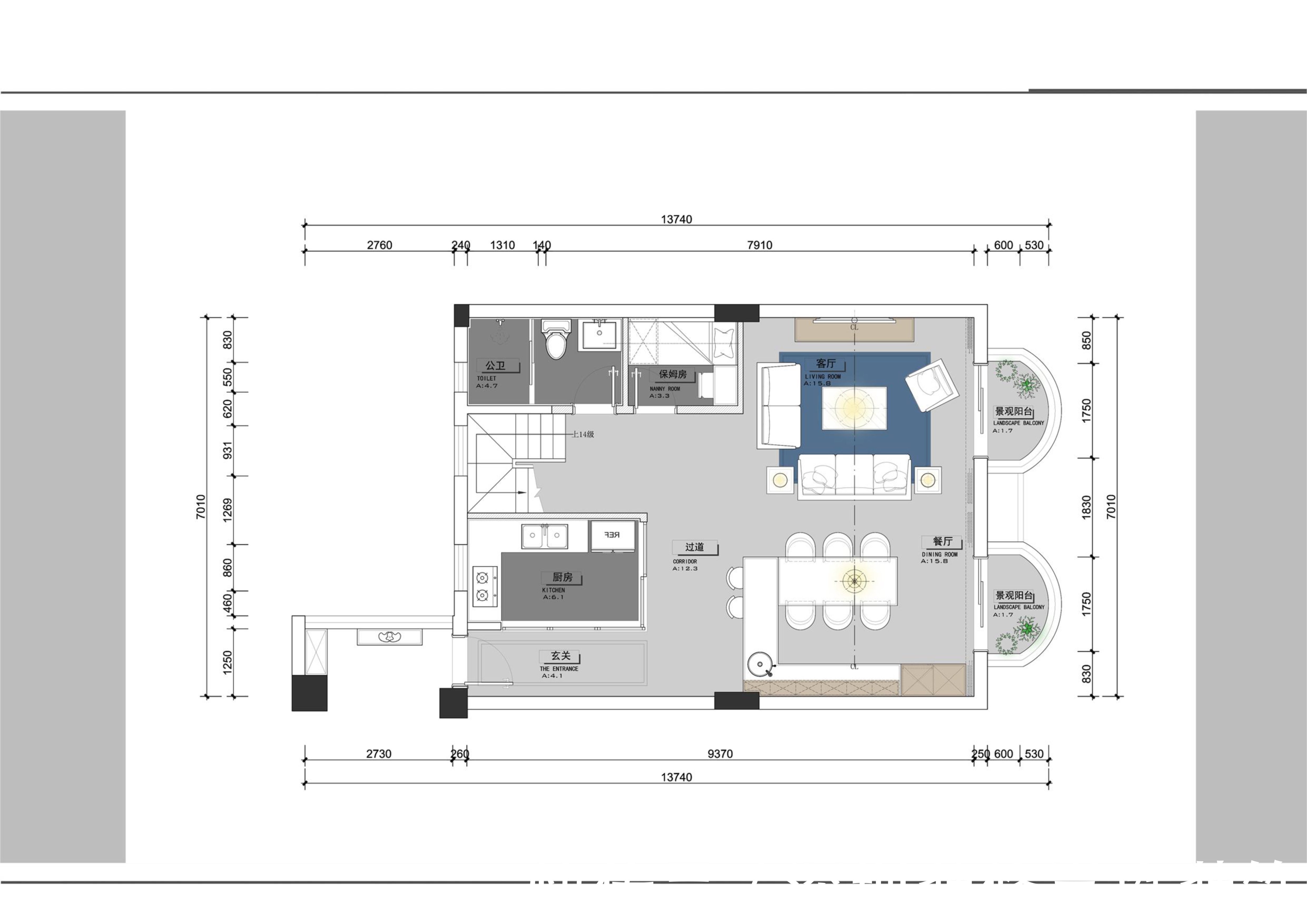 装修|深圳装修:景桦花园140㎡现代简约,书房的设计"读书破万卷"