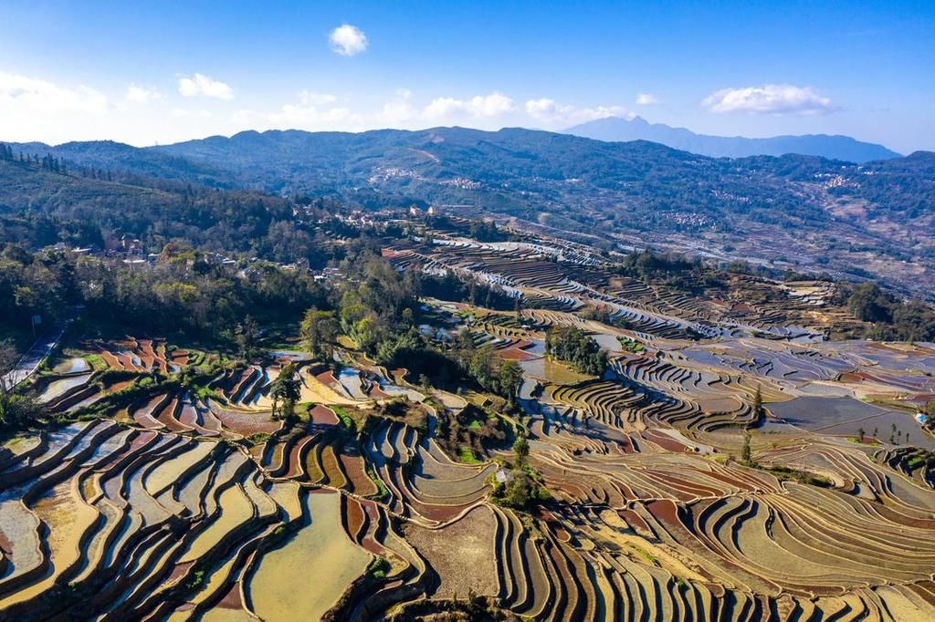 壮美元阳梯田，哈尼族人的大地艺术杰作