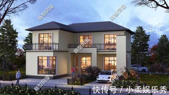 起居室|准备了25万回农村盖别墅，这6套图纸，大家看看哪套好