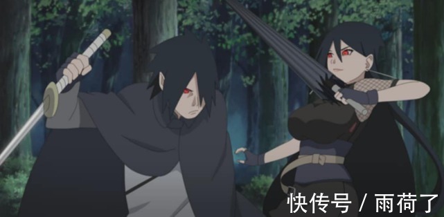 哥哥|宇智波清美开启万花筒，实力不输哥哥佐助，成功通灵万蛇先祖