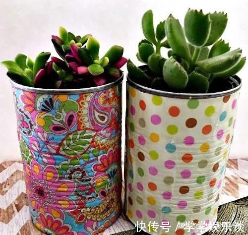 笔筒|奶粉罐、铁管能做些什么环保实用的变废为宝手工合集,附教程