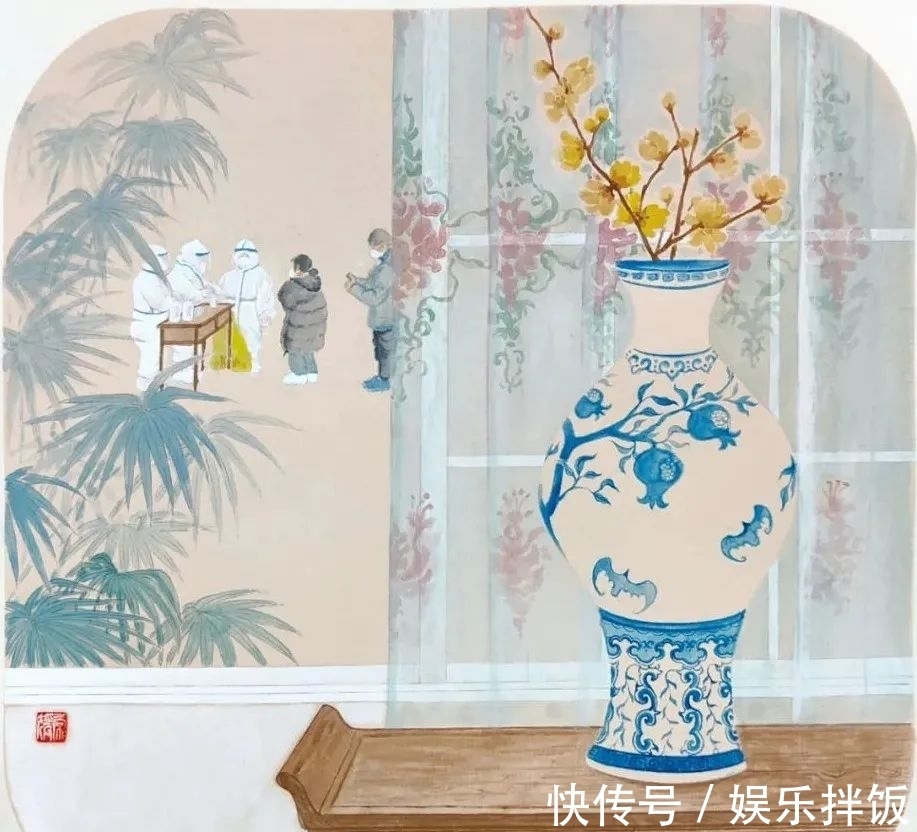 中国画!以“艺”战疫(五)心存美好,坚韧有为!全国美术名家云端联展