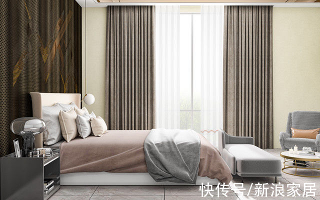 窗帘|保姆级窗帘+墙布搭配方案，一看就会