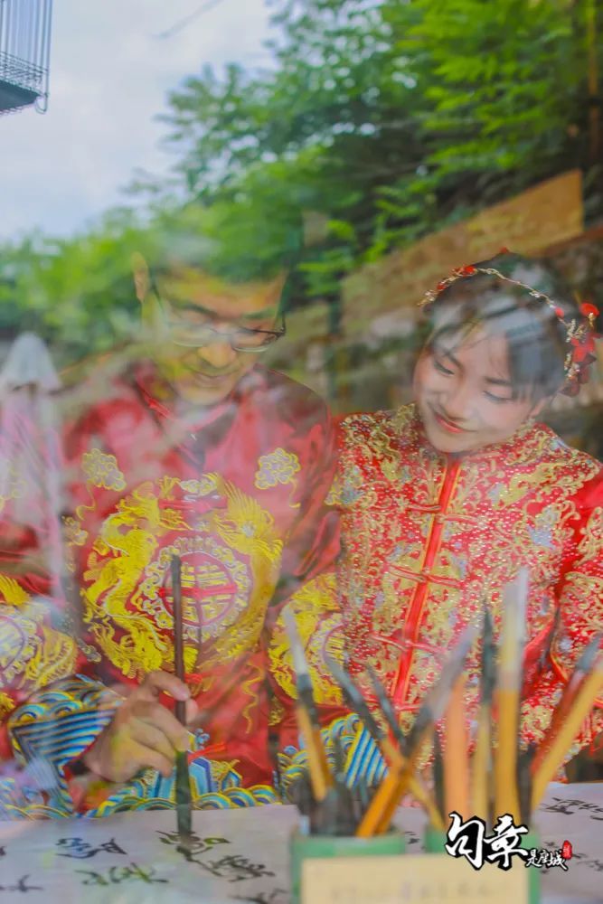 见证|千年慈城见证这场中式婚礼，今日甜蜜值已超标！