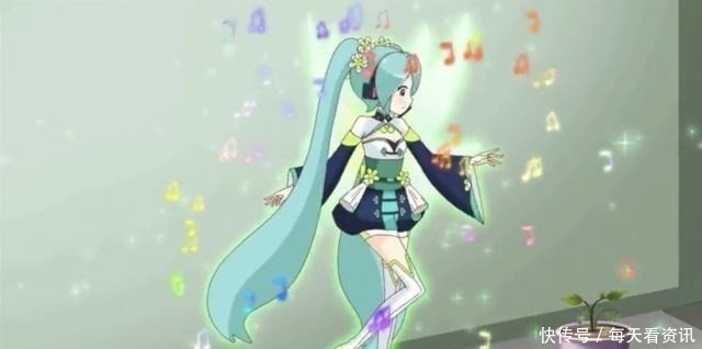笨蛋、测验、召唤兽|那些年初音乱入过的动漫，原来国漫《小花仙》也有公主殿下的串场