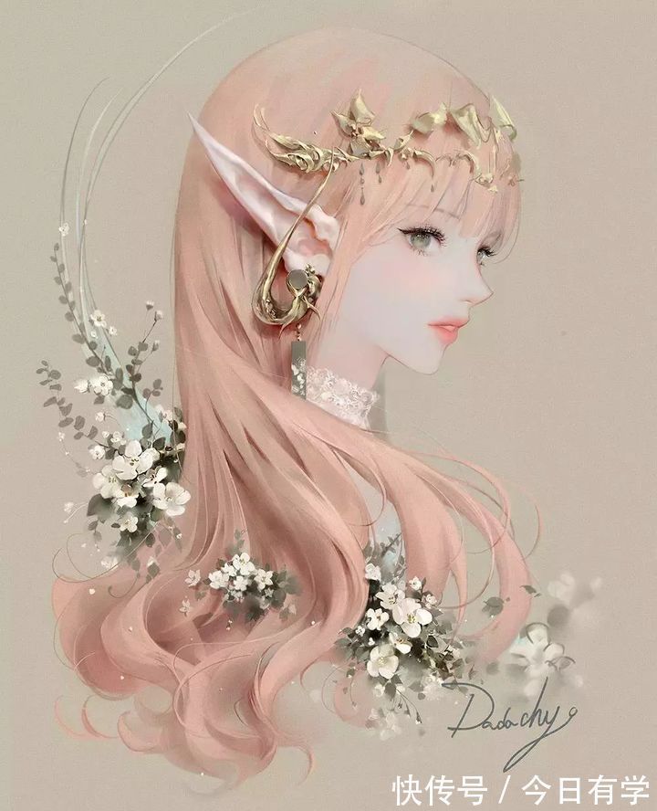 大触&画仙女专业户,大触笔下的仙女太有灵气了,好想娶回家