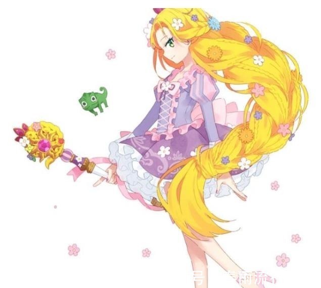 水晶鞋|当迪士尼公主化身魔法少女,贝儿的魔杖被玫瑰包围,灰姑娘像跳舞