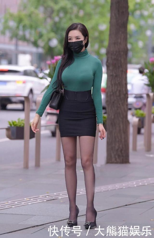 面对“苹果型”身材,职业装是你的不二选择,露的“适可而止”!