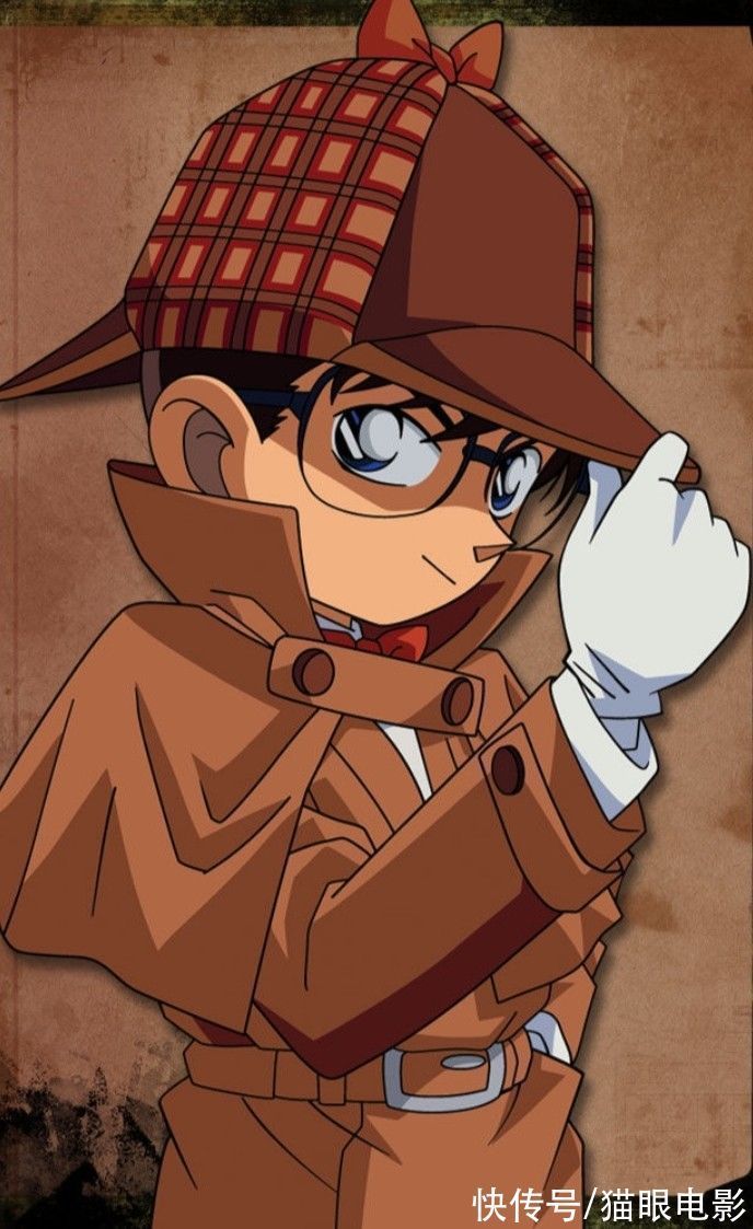 侦探迷|追星成功!柯南和偶像福尔摩斯罕同框,网友直呼追星过程太励志